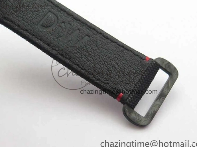 MiroTime 0124 Stretchable Daytona DIW All Black Carbon Noob 1:1 Best Edition Black Dial on Black Nylon Strap SA 2582